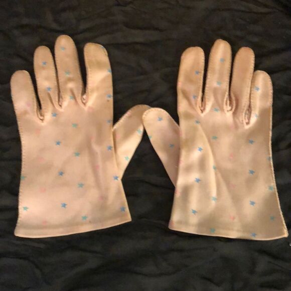 Vintage Madeleine Debs Ladies Gloves Stars Small - Picture 2 of 16